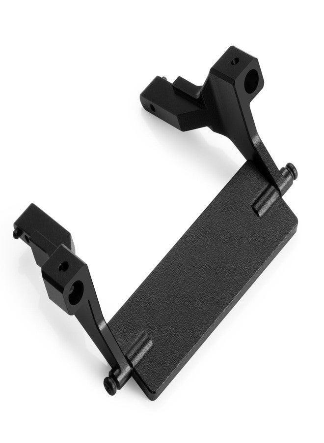JGGZONE حامل هيكل خلفي من سبائك الألومنيوم من JGGZONE لسيارات التحكم عن بعد بمقياس 1/24 من نوع Axial SCX24 Base Camp Upgrade، 9 غرام/مجموعة، أسود - Image 1